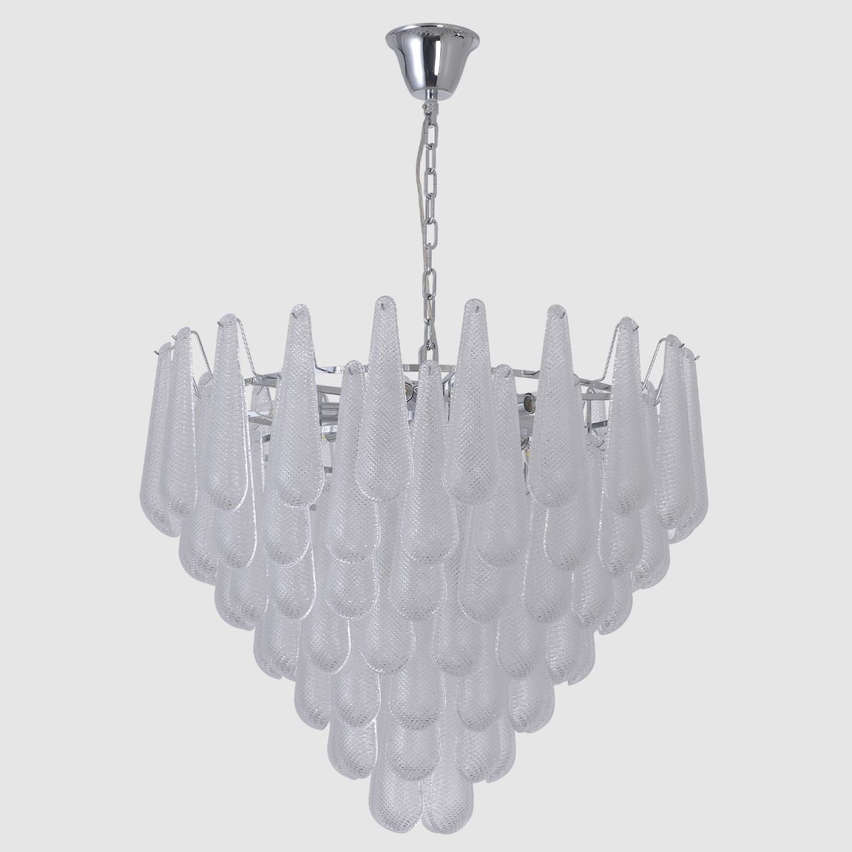 подвесная люстра crystal lux fontain sp18 chrome