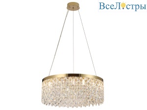 Подвесная люстра Newport Tiffany 8531/60 С gold polished М0070720
