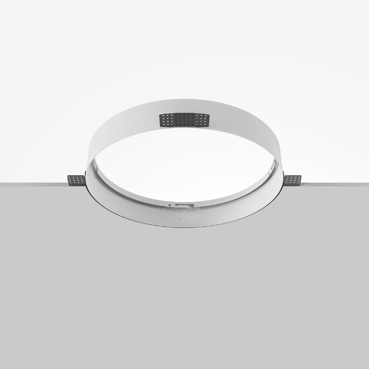 рамка для встраиваемого светильника maytoni downlight dla032-trs45-w