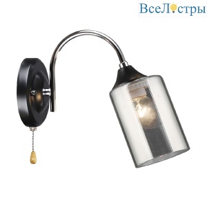 Бра IMEX MD.2195-1-W-BK+CH