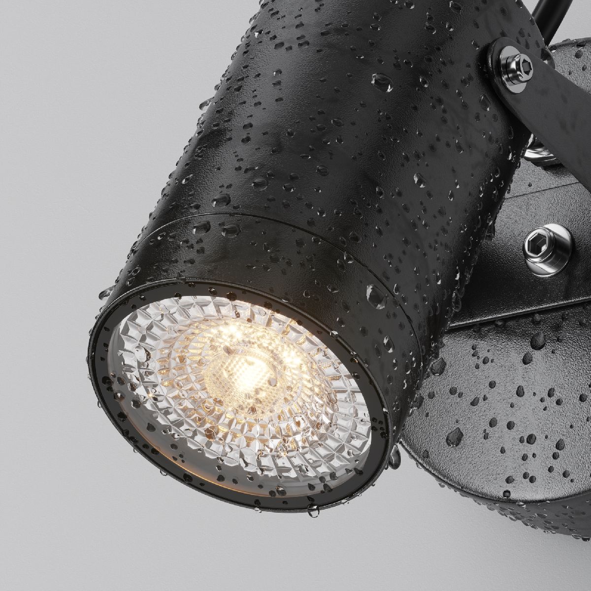 уличный настенный светильник maytoni scope o025wl-01b