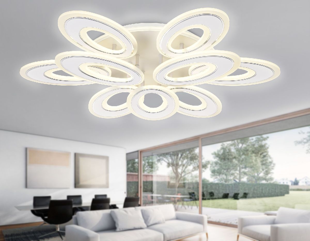 потолочная люстра ambrella light acrylica original fa8933