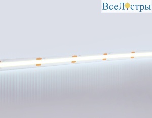Светодиодная лента Ambrella Light Illumination COB 528Led/14W m/ 24V IP20 6500K/ 5m*10mm*2mm (2 конт.) GS4753