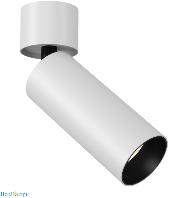 спот maytoni technical focus led c055cl-l12w3k-w-d-w