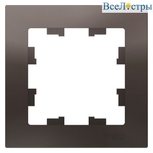 Рамка 1-постовая Schneider Electric Atlas Design ATN000601