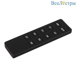 Пульт Arlight SMART-801-22-8SC-MULTI Black (3V, 2.4G) 037335