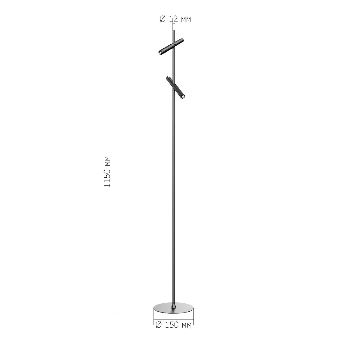 торшер st luce lilt sl6210.405.02