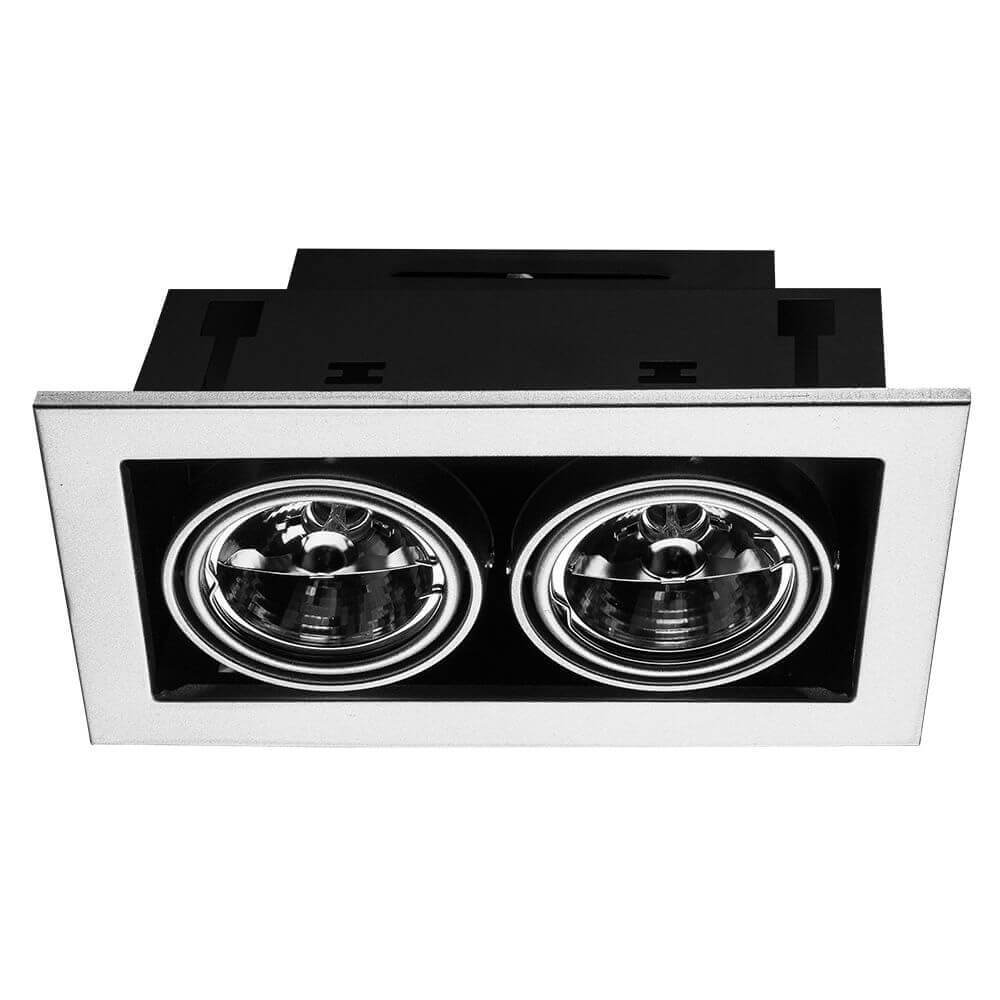 встраиваемый светильник arte lamp technika a5930pl-2si