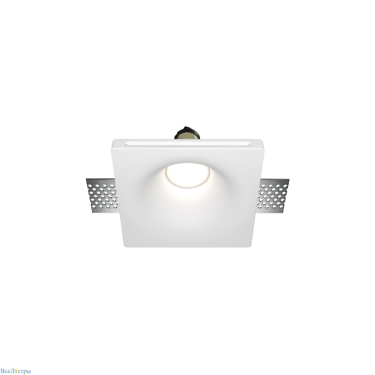 встраиваемый светильник maytoni gyps modern dl001-1-01-w-1