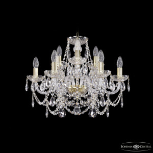 Подвесная люстра Bohemia Ivele Crystal 1411/6+3/195 G