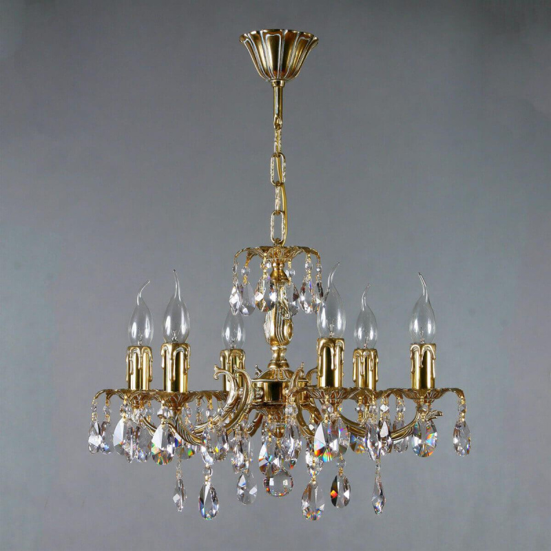 подвесная люстра ambiente benisa 2226/6 wp tear drop