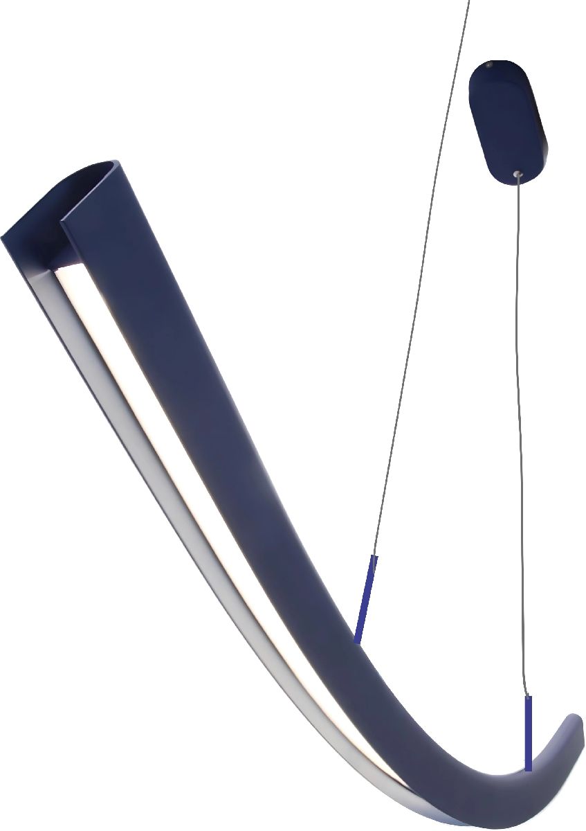 подвесной светильник mizi'en slim mz31505-1200a-blue
