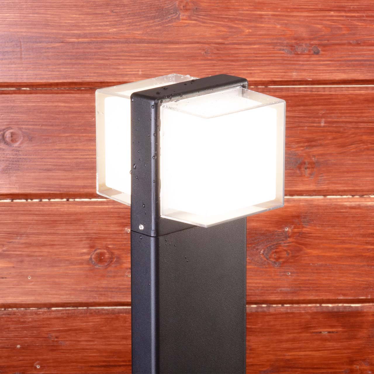 садовый светильник elektrostandard 1520 techno led maul чёрный