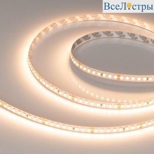 Светодиодная лента Arlight 12W/m 160LED/m 2835SMD теплый белый 5M UL-A160-8mm 24V Warm2700 040012
