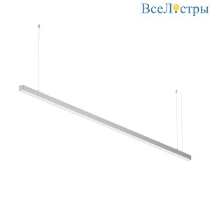 Линейный подвесной светильник Maytoni Technical 4000K 35x35 (Серебро, 2 м) LL312008