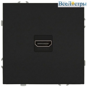 Розетка Эра Galaxy 15-3114-05 HDMI IP20 антрацит Б0070798