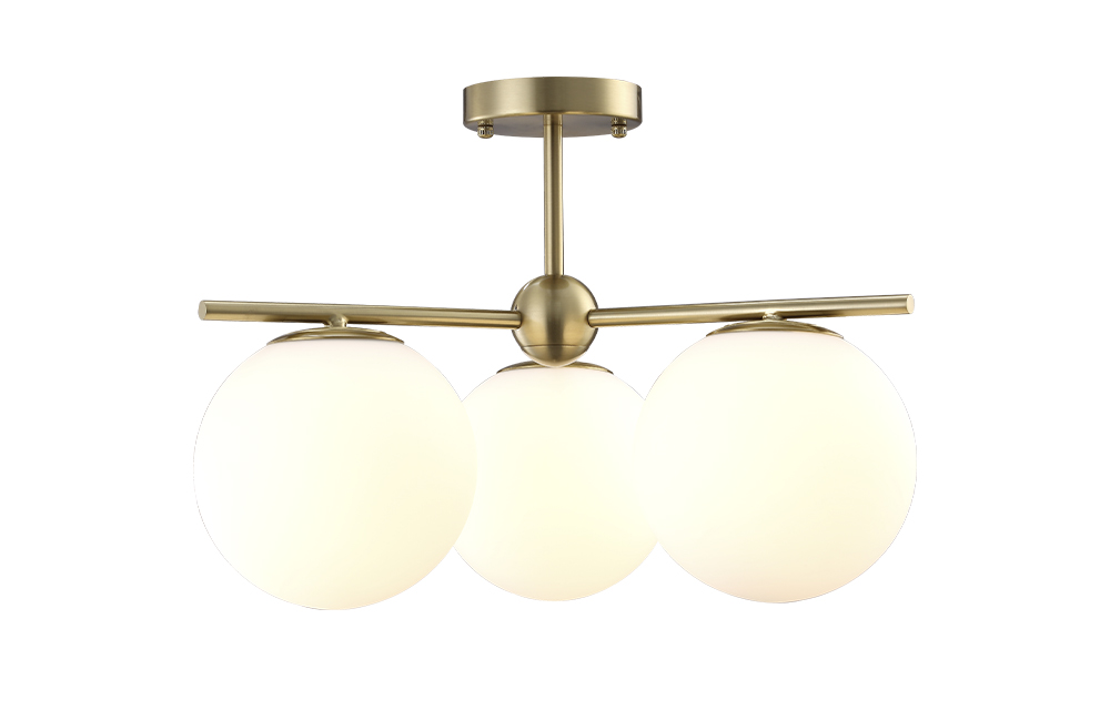 люстра на штанге crystal lux feliz sp-pl3 bronze/white