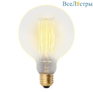 Лампа накаливания Uniel E27 60W золотистый IL-V-G125-60/GOLDEN/E27 VW01 UL-00000480