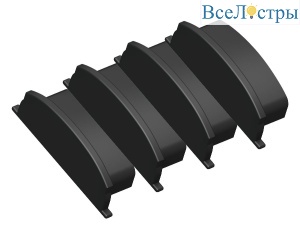 Заглушка (4 шт.) Ambrella Light Alum Profile GP8210