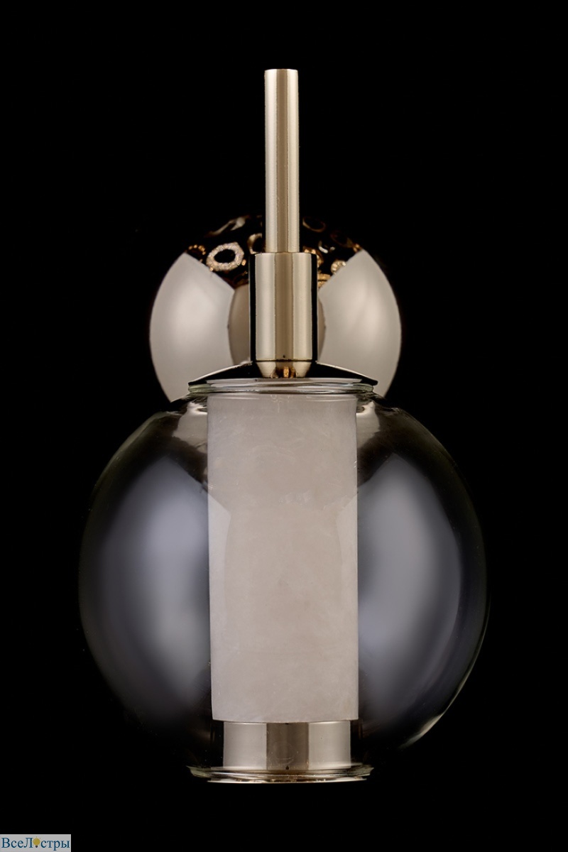 бра aurore le7703/1w chrome