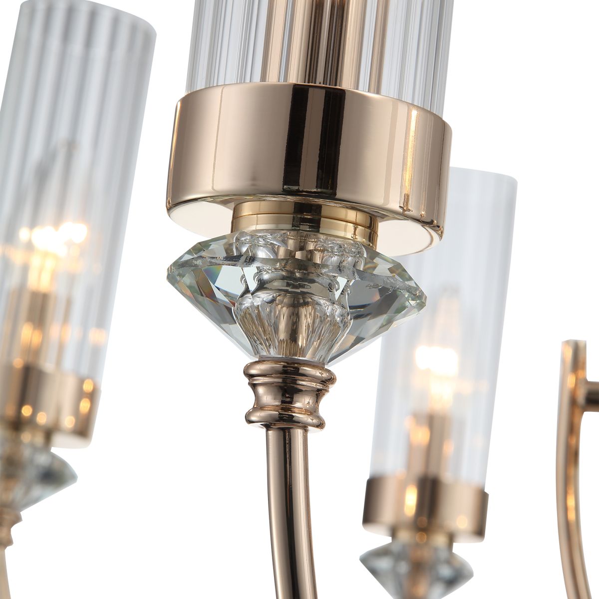 люстра на штанге st luce элегра sl1402.203.10