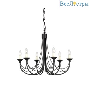 Подвесная люстра Elstead Lighting Carisbrooke CB6-BLACK