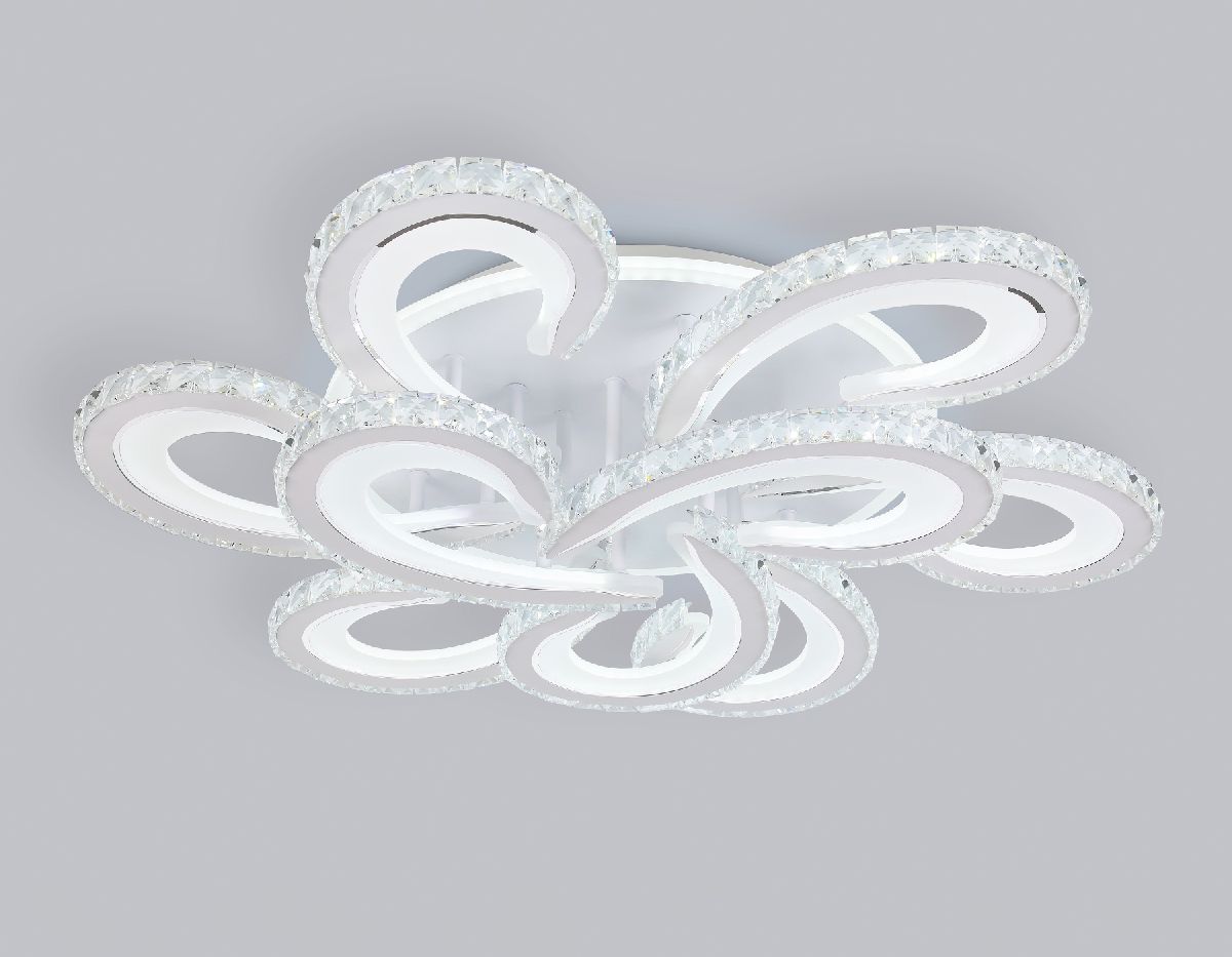 потолочная люстра ambrella light acrylica ice fa1704