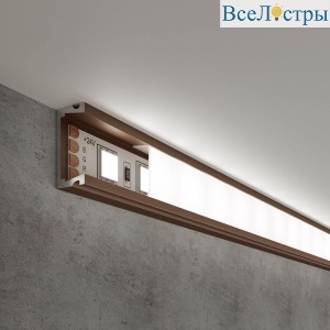 Профиль алюминиевый с рассеивателем Elektrostandard LL-2-ALP006 a053621