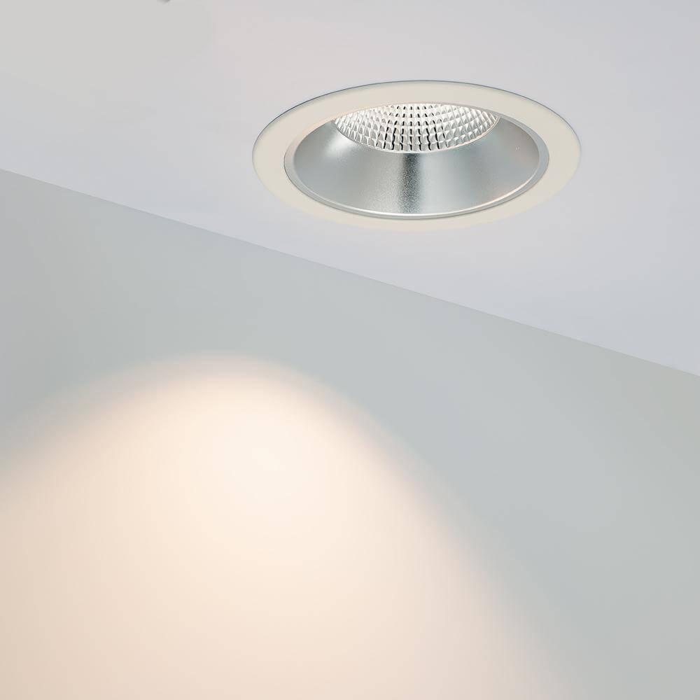 встраиваемый светодиодный светильник arlight ltd-legend-r115-10w white6000 027315
