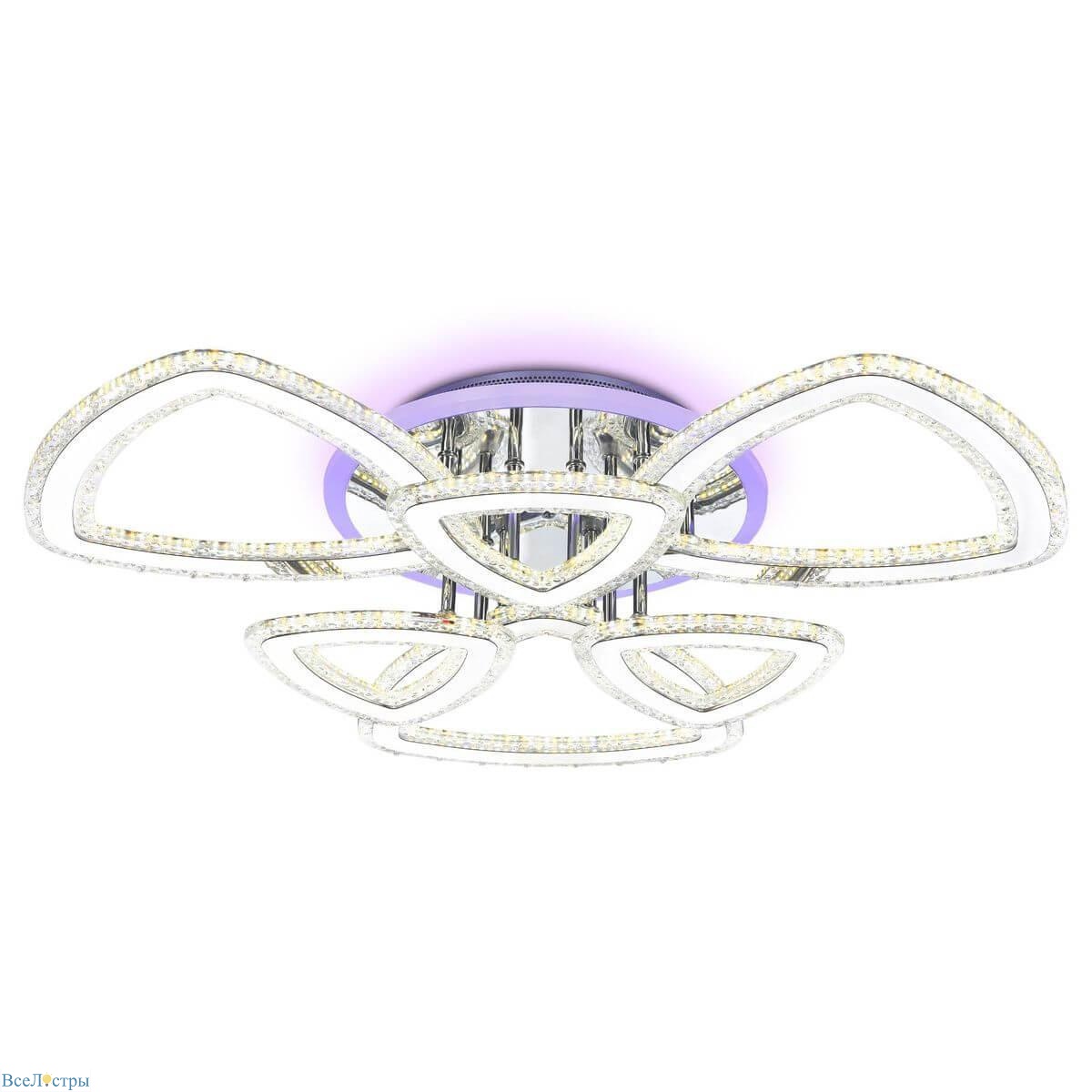 потолочная светодиодная люстра ambrella light acrylica original fa8861