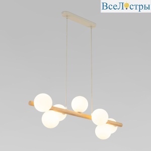 Подвесная люстра TK Lighting 5905 Estera Wood a068624