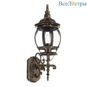 Уличный настенный светильник Arte Lamp Atlanta A1041AL-1BN