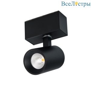 Трековый магнитный светильник Arlight MAG-SPOT-45-R85-7W Warm3000 (BK, 24 deg, 24V, DALI) 046588