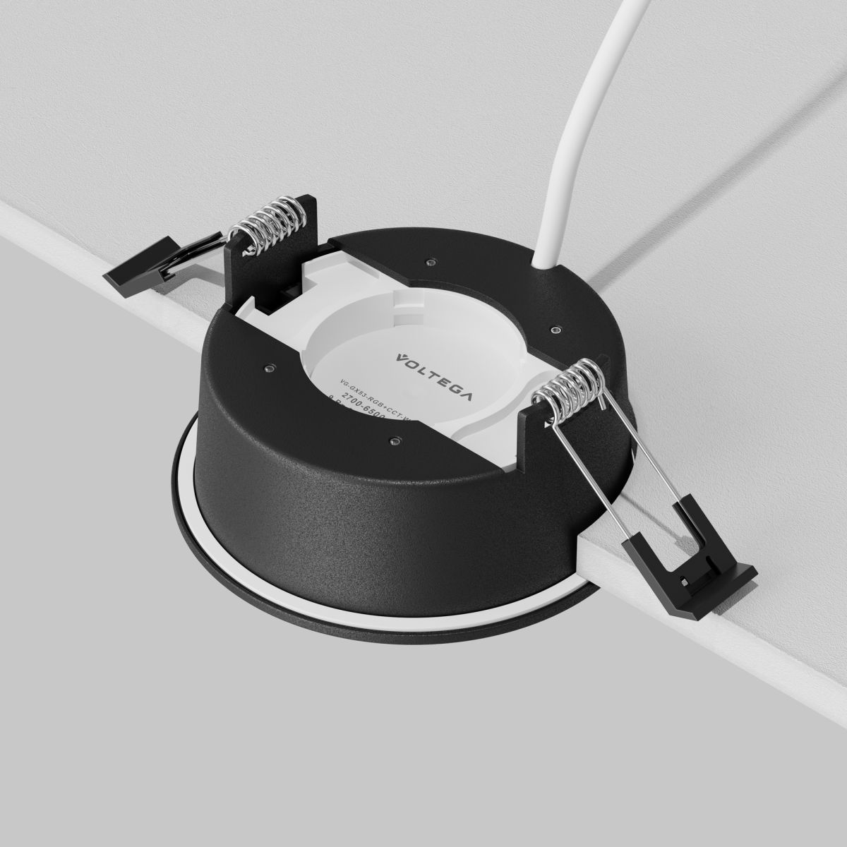 встраиваемый светильник maytoni technical downlight orb dl130-gx53-b