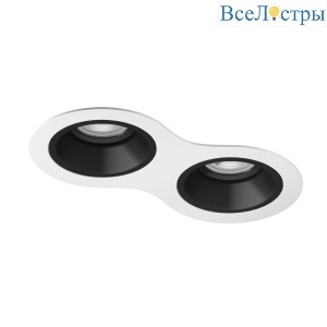 Встраиваемый светильник Lightstar Domino (214626+214607+214607+214007+214007) D6260707BMOD