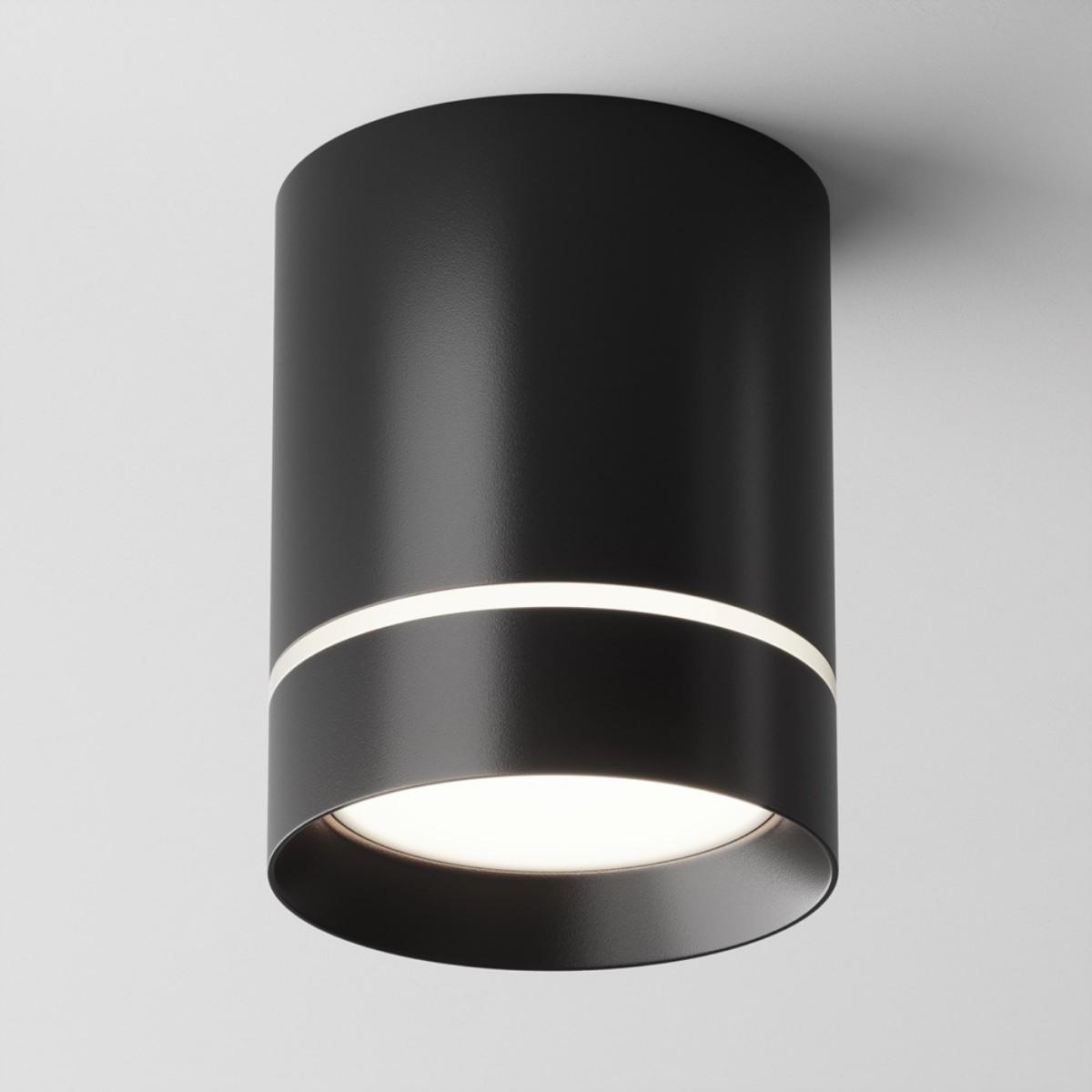 потолочный светодиодный светильник maytoni technical orlo c085cl-9w4k-b