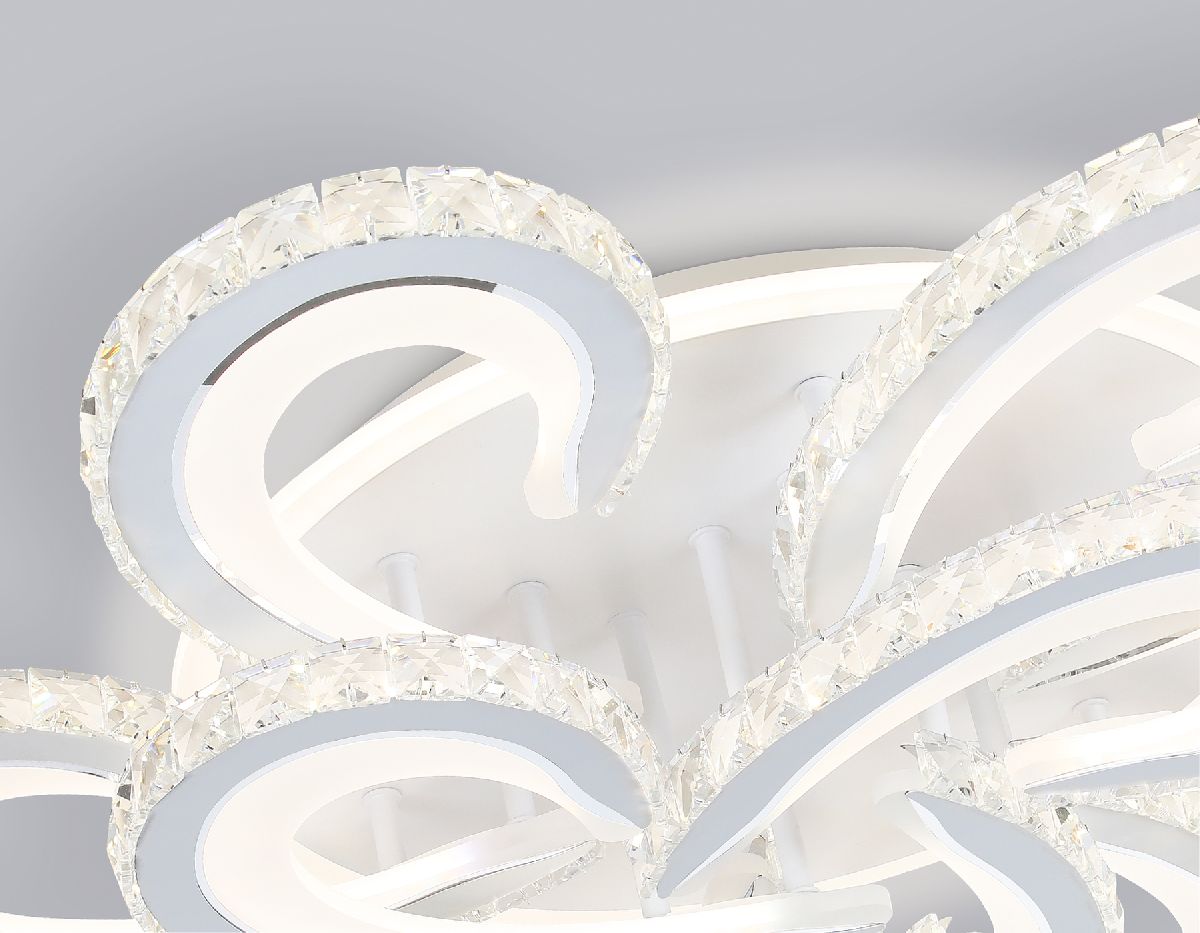 потолочная люстра ambrella light acrylica ice fa1704