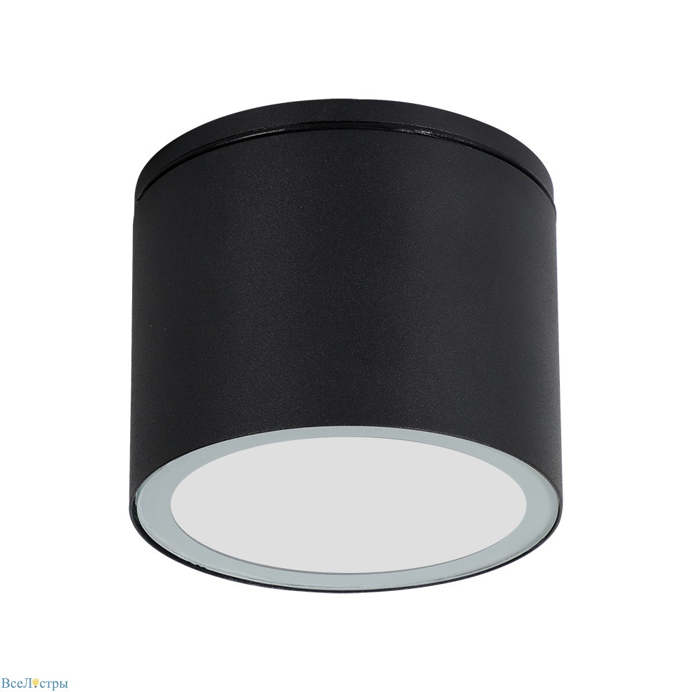 уличный потолочный светильник arte lamp piautos a1913pf-1bk