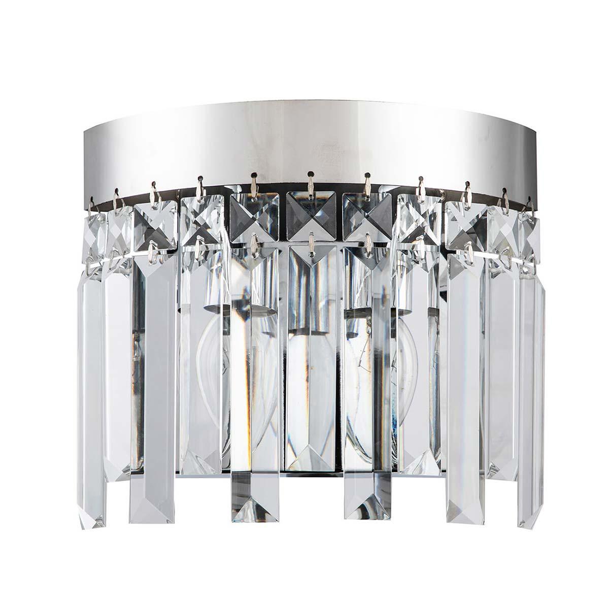 настенный светильник indigo lacrima 12026/2w chrome v000362