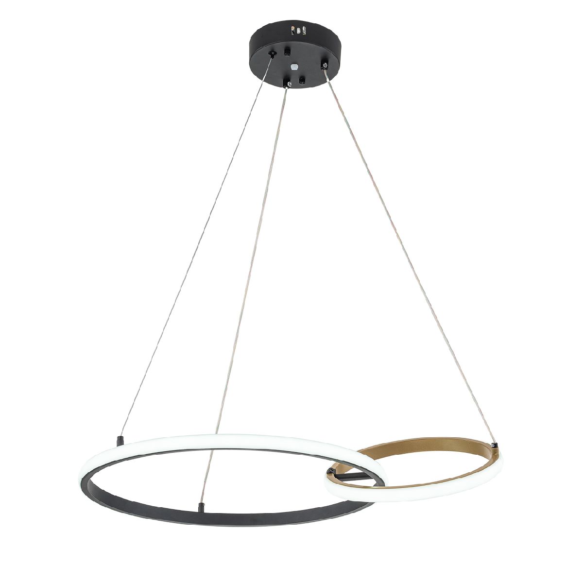 подвесной светильник escada relation 10230/2led black/gold