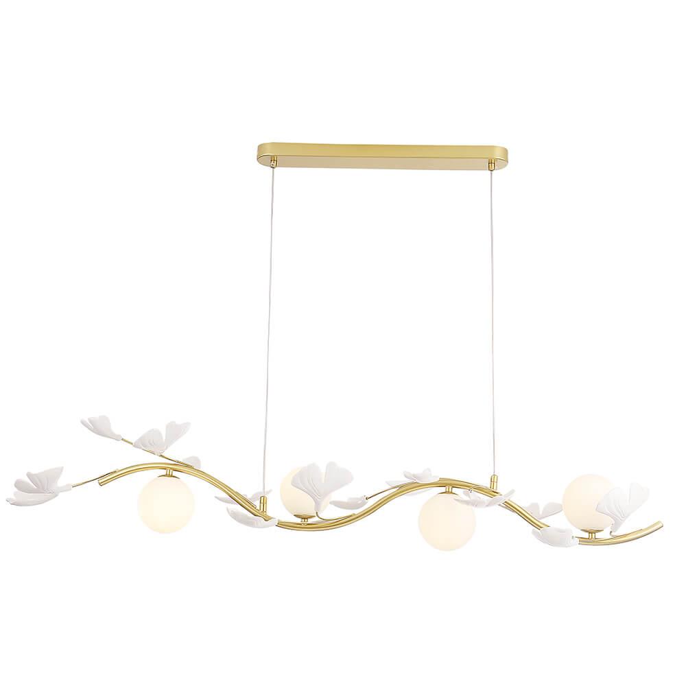 подвесная люстра crystal lux colibri sp4 gold
