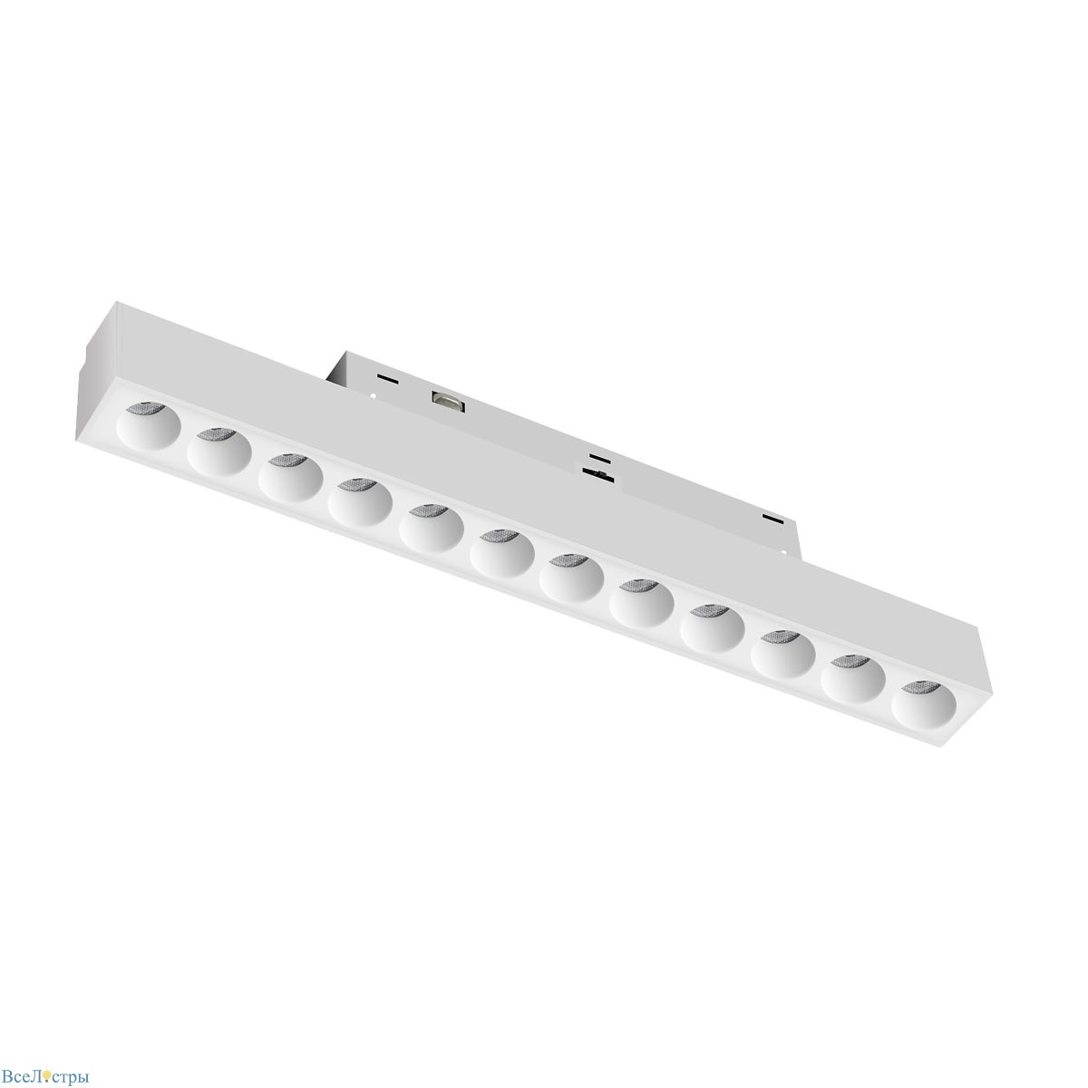 трековый однофазный светильник направленного света lightstar uno cct 259106cct