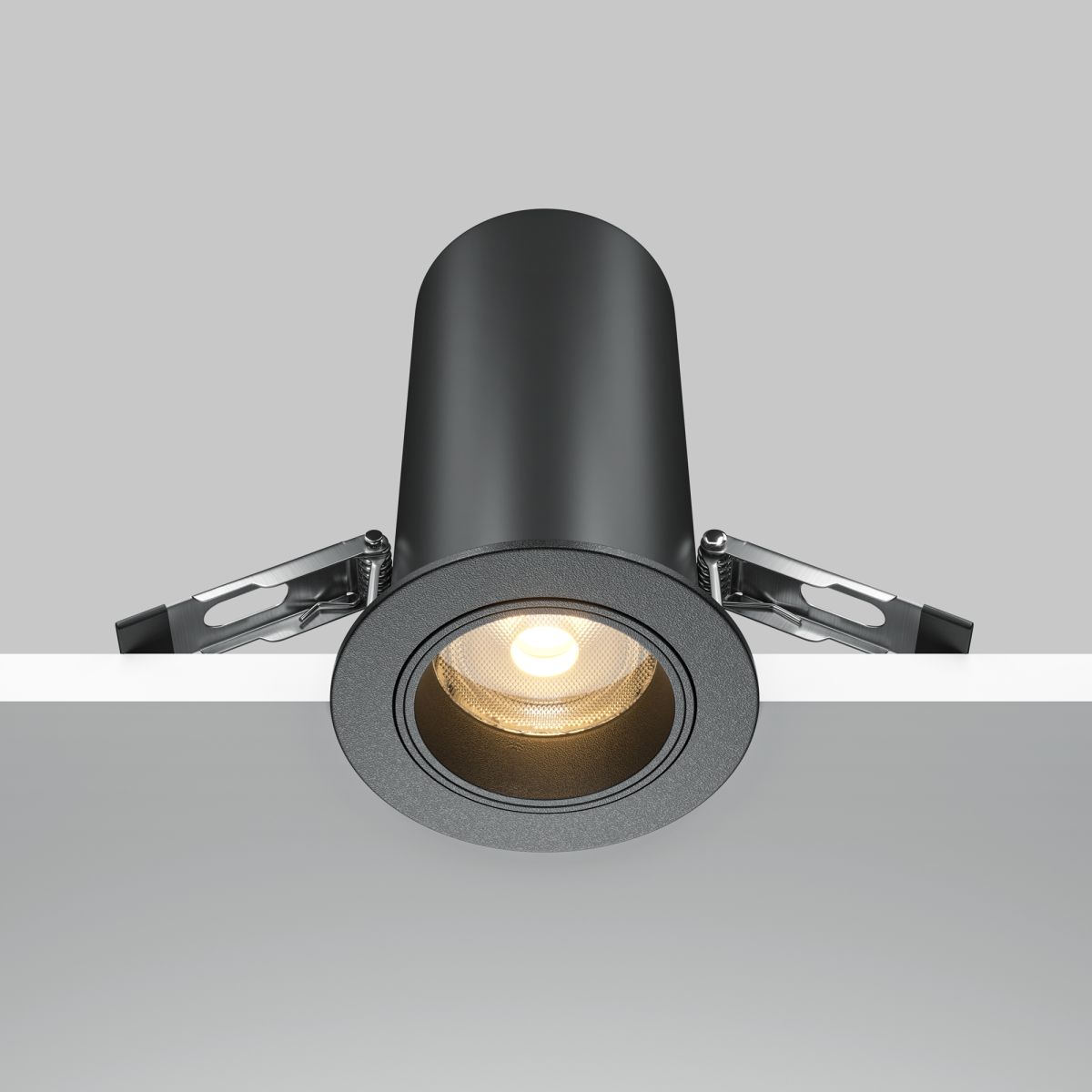 встраиваемый спот maytoni technical focus led dl125-l12-3k-b