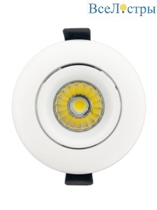 Встраиваемый светильник Elvan VLS-006R-12W-NH-Wh