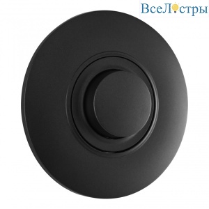 Диммер круглый с рамкой Arte Milano SET08-1-48-1 black