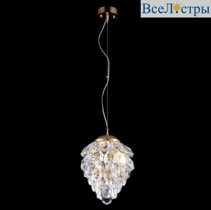 Подвесной светильник Crystal Lux Charme SP2 Gold/Transparent