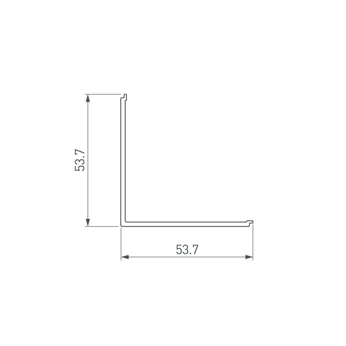 экран arlight kant-h55 square opal 056924