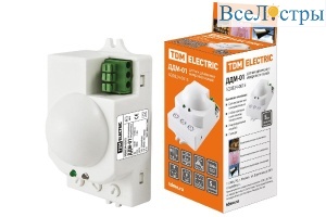 Датчик движения микроволновый TDM Electric ДДМ-01 SQ0324-0015