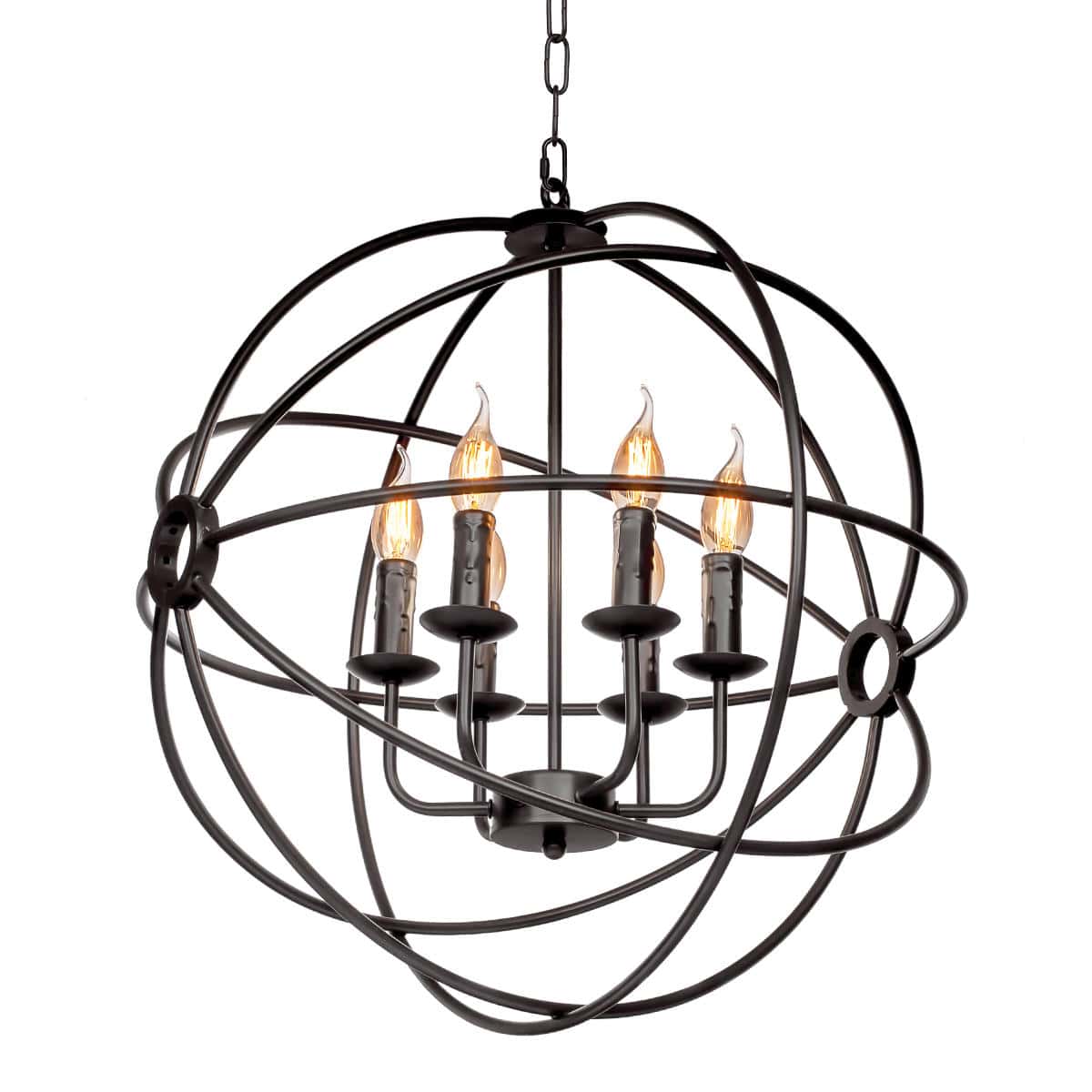 подвесная люстра loft it foucaults orb loft1192-6