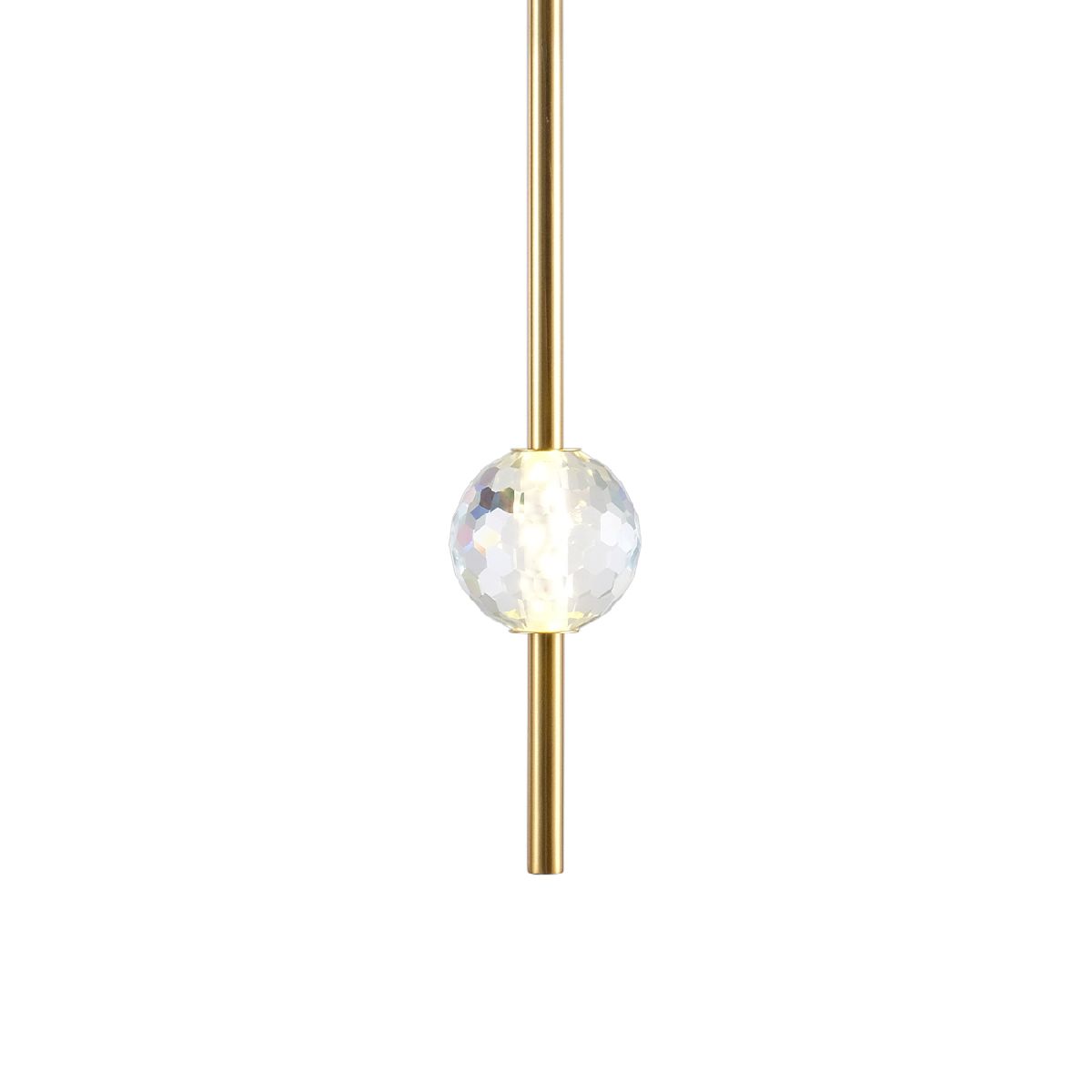 подвесной светильник indigo ciondolo 11066/1p brass v000170l